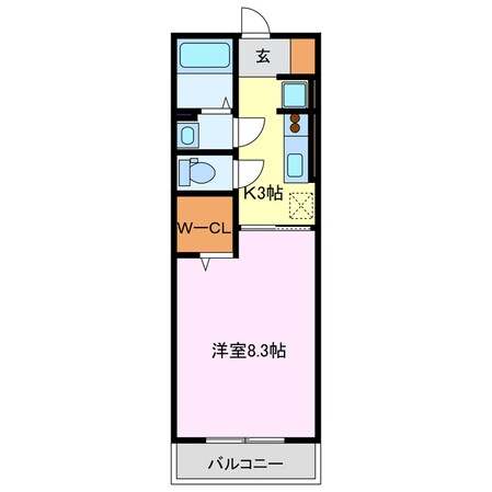 ピアチェーレの物件間取画像